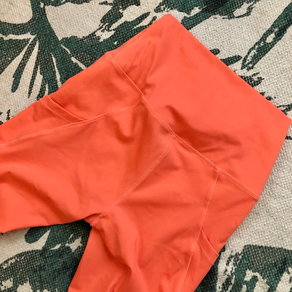 Ever (now hereafter) yoga pants Med in bright Orange